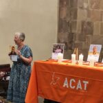 Anne Fuchs (Eglise verte) et Annie Itty (ACAT)